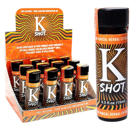 K Shot Kratom Liquid Extract | 15mL | Pack Of 12